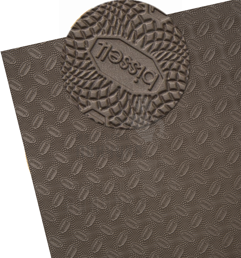 Проф. листовая Piligrim Bissell "Перелив" 380х570х2мм, цв. коричневый