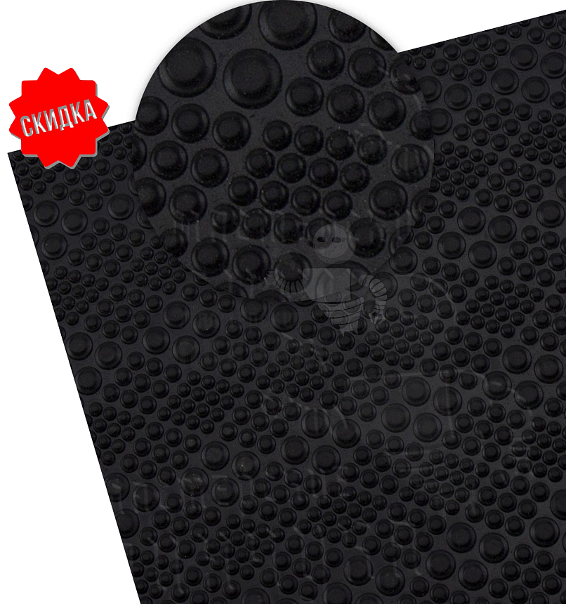 Профилактика "Sport" 1000*500*3мм черн