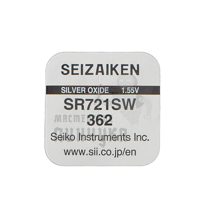 Батарейка часовая Seizaiken 362 SR721SW BL1 (1/10/100)