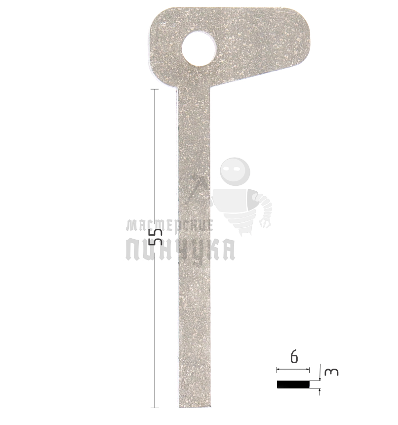Ригель плоский 3х6 короткий