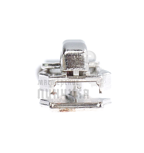 Бегунок для спиральной молнии, тип 5, автомат №1, цв. никель 