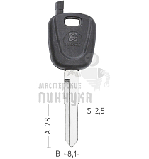 T00SZ15P TP00SUZU-14P2 HU133RT9 а/пласт.с мест.п/чип SUZUKI - Чертеж