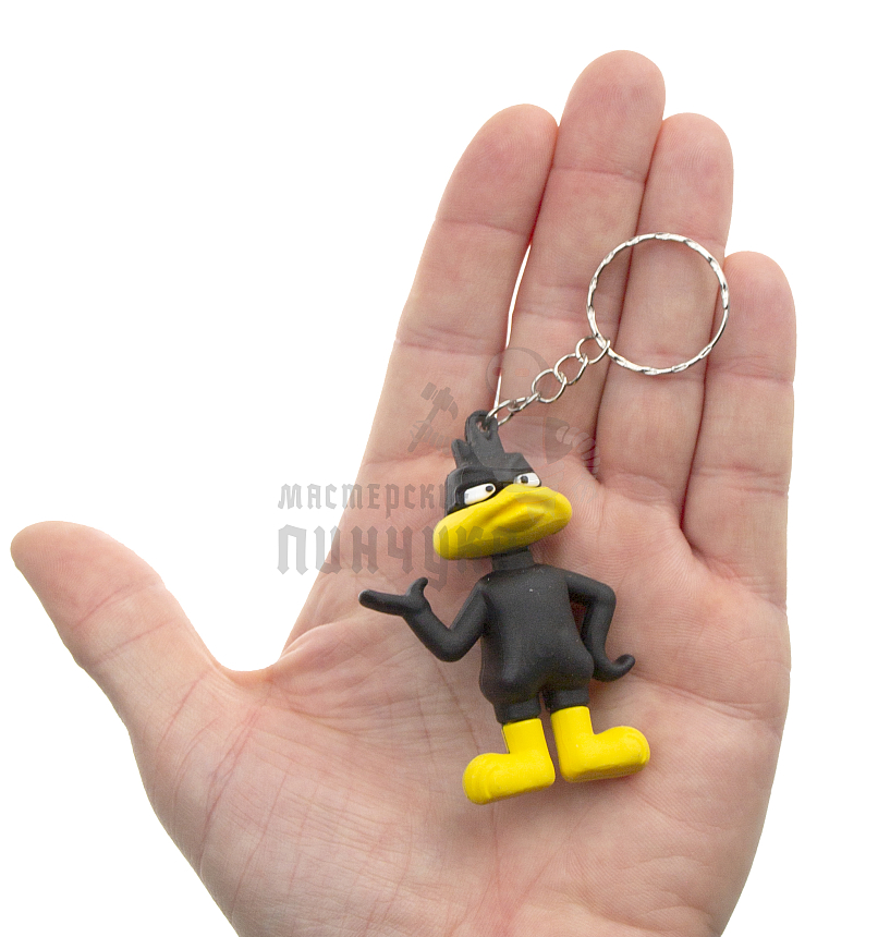 Брелок для ключей "Даффи Дак" с кольцом
