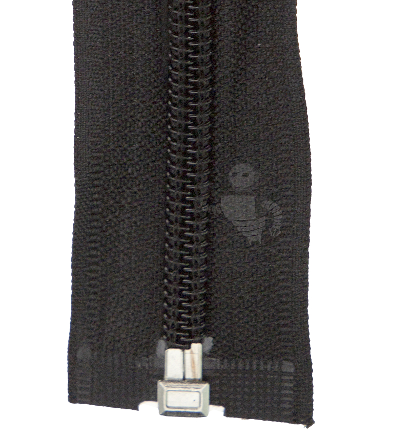 Молния спиральная (витая) тип 5 60см разъем цв 322 черный груша РЕВЕРС