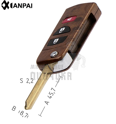 Корпус  NISSAN NSN14 2кн + паника выкидн КНР