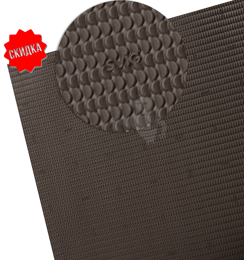 Лист профилактический SVIG 305 SOUND TREKKING 63х73см 2/2,5мм т.коричневый