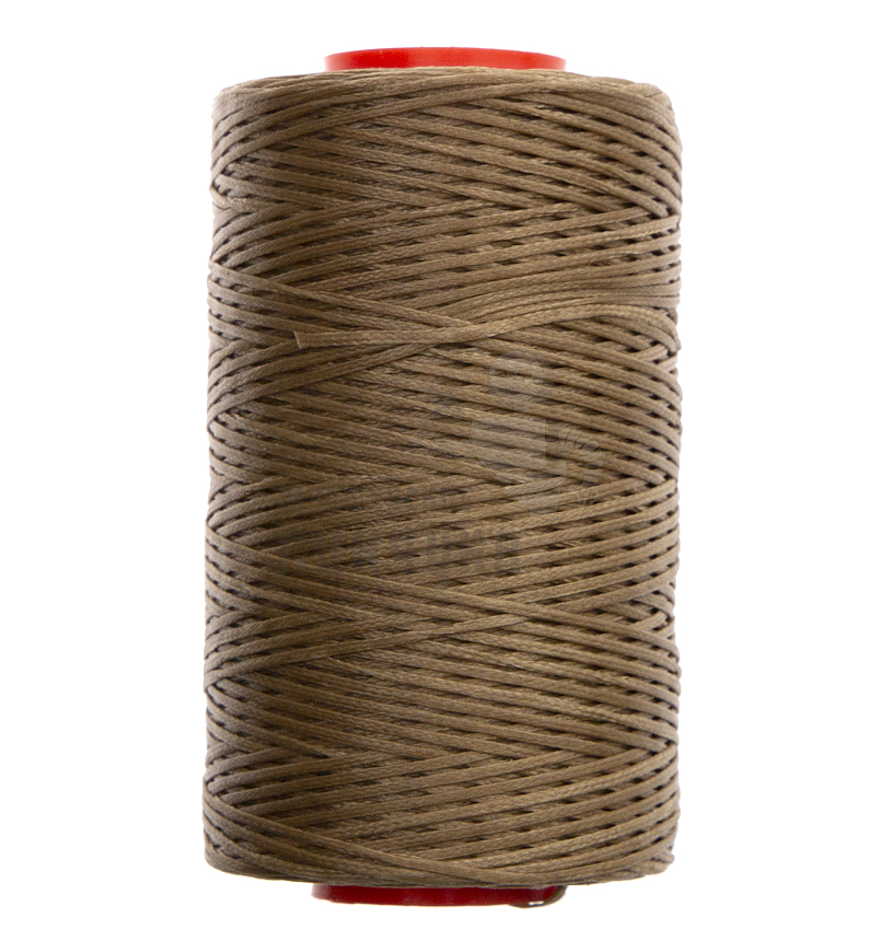 Нитки прошив.вощеные 300D-200м, темно-бежевый