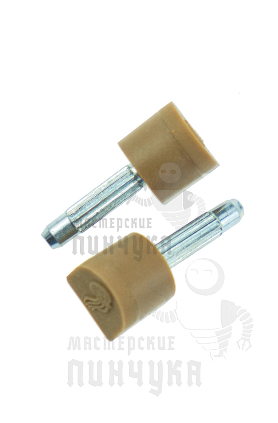 Набойки со штырём Октопус, 8, бежевые