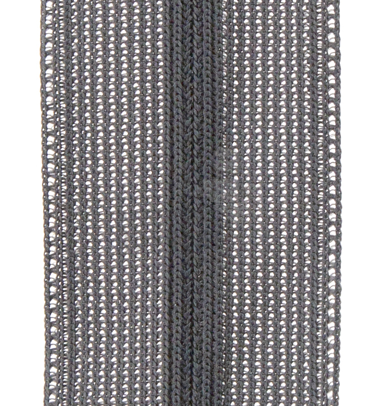 Молния спиральная (витая), Т-3 20см, потайная, неразъёмная, цв.серый 312