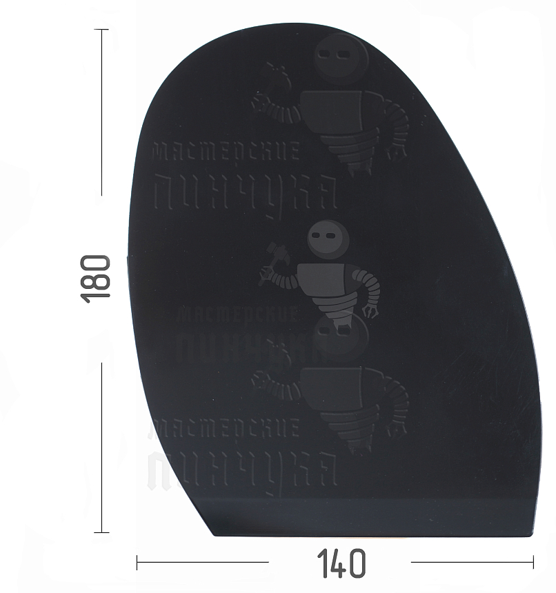 Проф. формованная для лабутенов Casali Mirror №5,1,3мм Черный