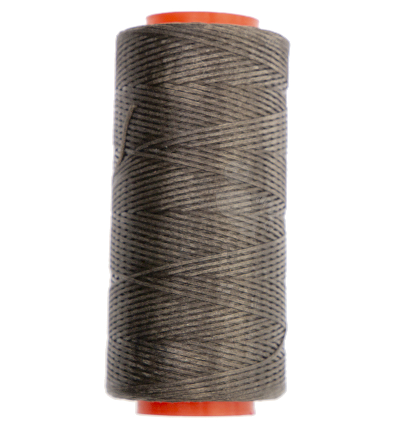 Нитки прошив.вощеные 150D-200м, светло-серый