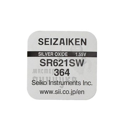 Батарейка часовая Seizaiken 364 SR621SW BL1 (1/10/100)