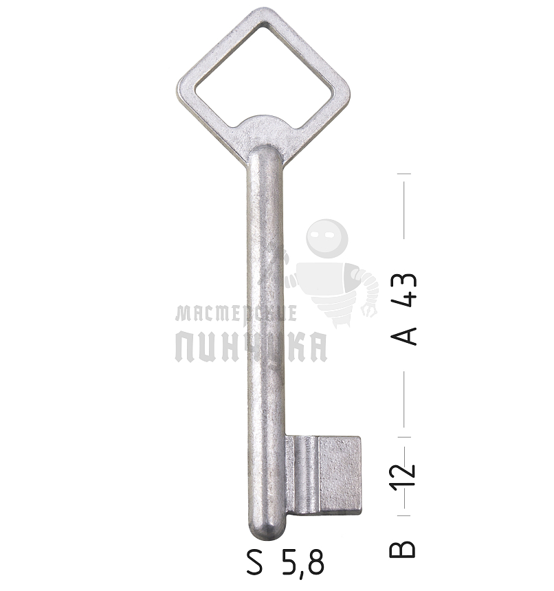 KRB1D (силумин)