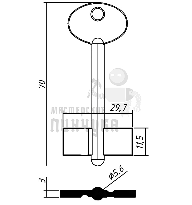 TLU13D (силумин)