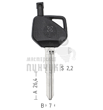 T00HD55P TP00HOND-24P HON70T0 а/пласт.с мест.п/чип HONDA.moto - Чертеж