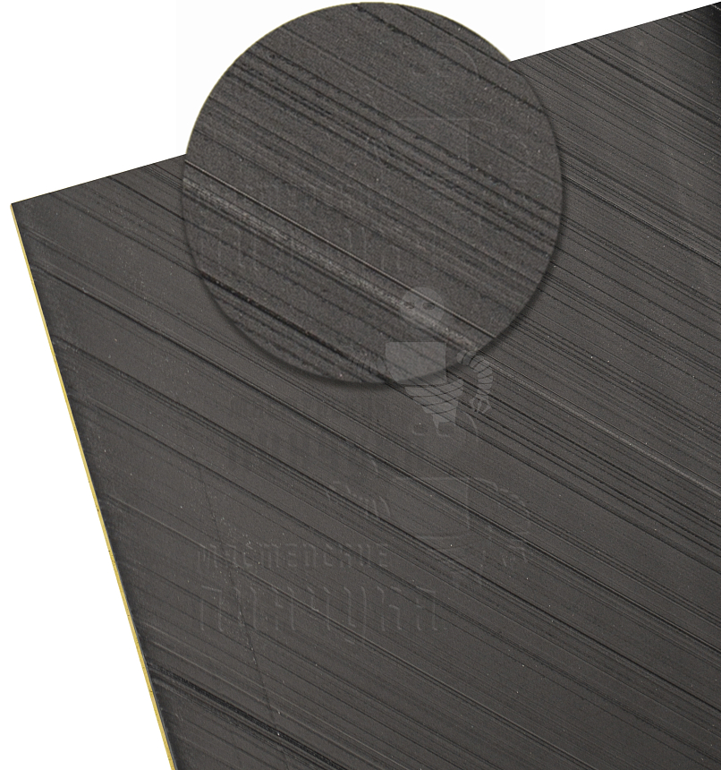 Полиуретан 500*90*3 "Авиационный" Черный