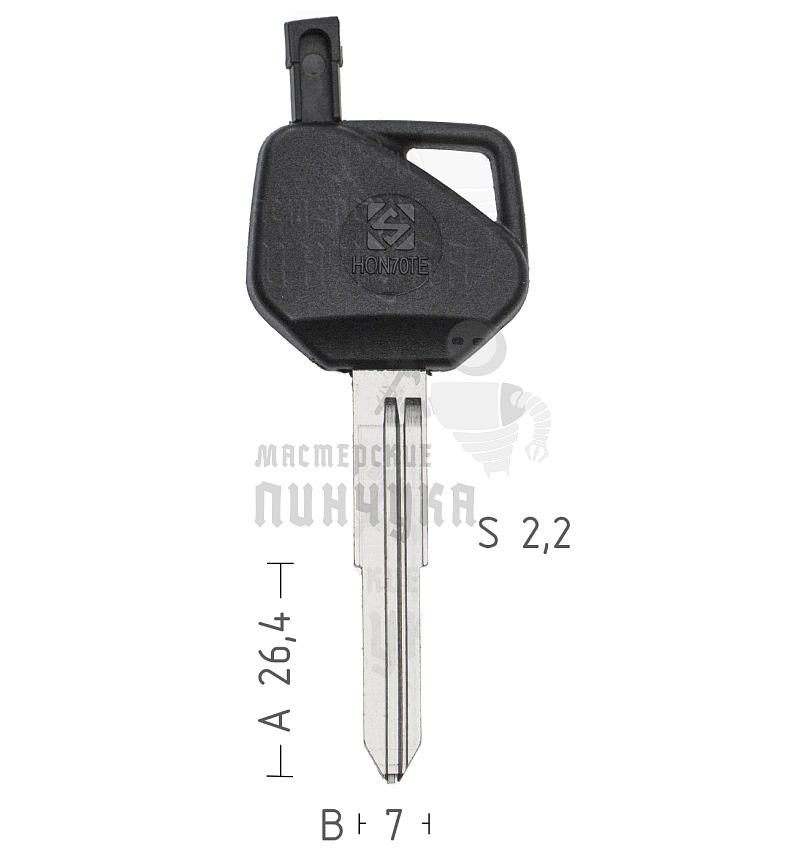 T00HD55P TP00HOND-24P HON70T0 а/пласт.с мест.п/чип HONDA.moto