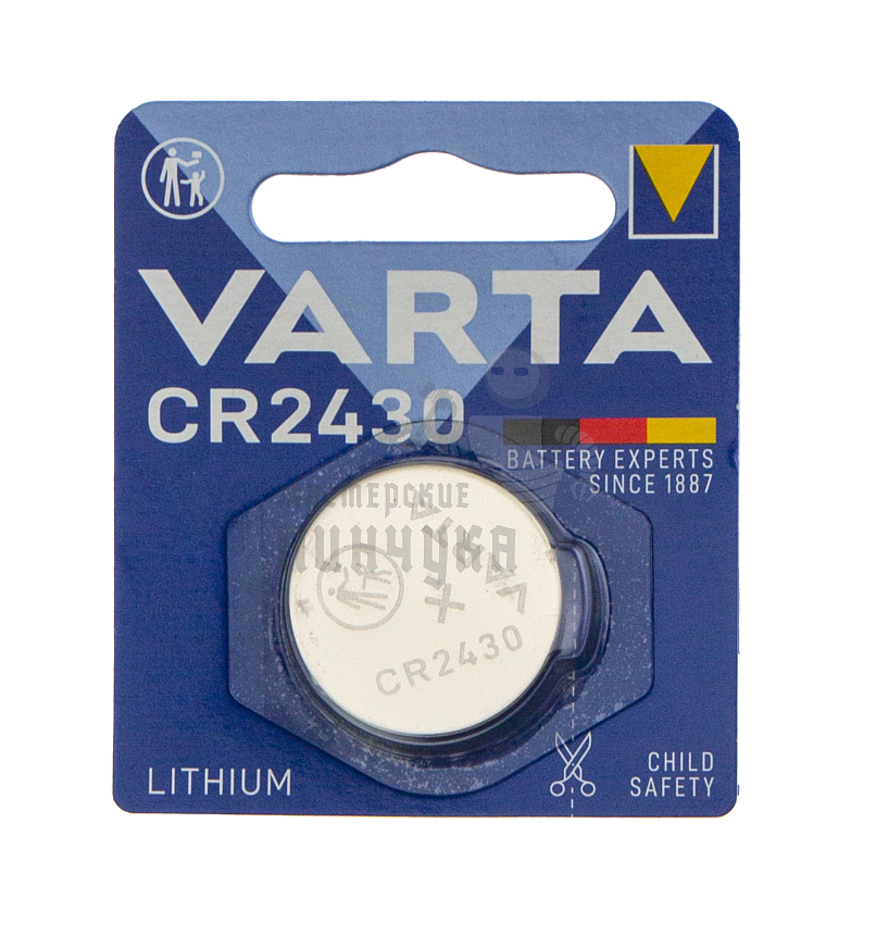 Батарейка VARTA CR2430 BL1 (1/10/100)