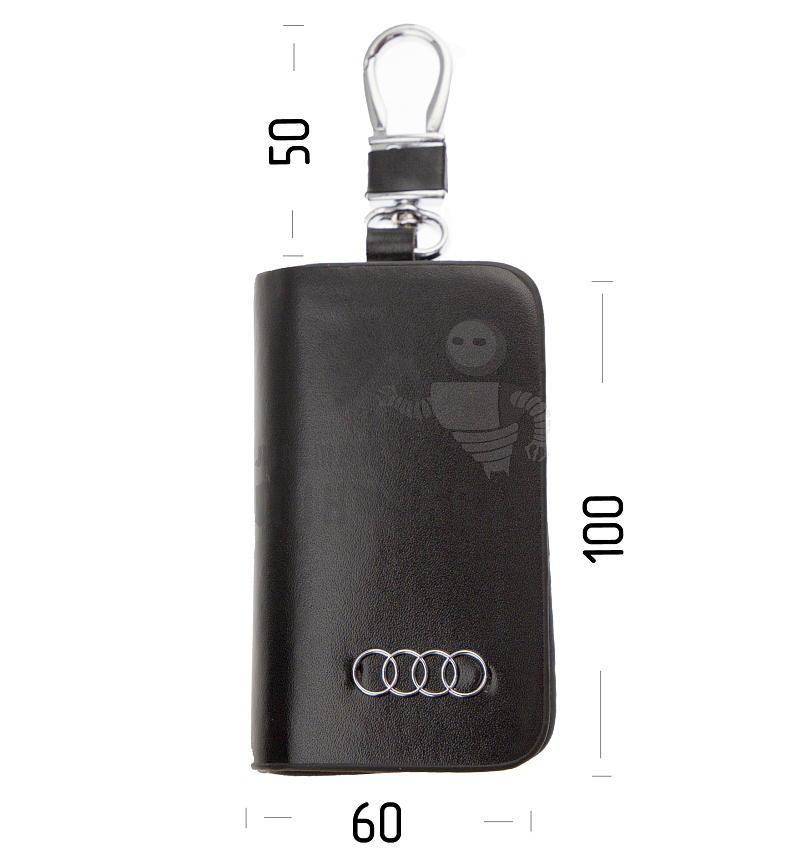 Ключница с карабином AUDI //