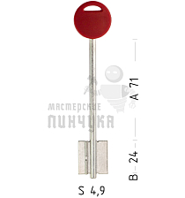 BRD26DP (красный, кругл.)