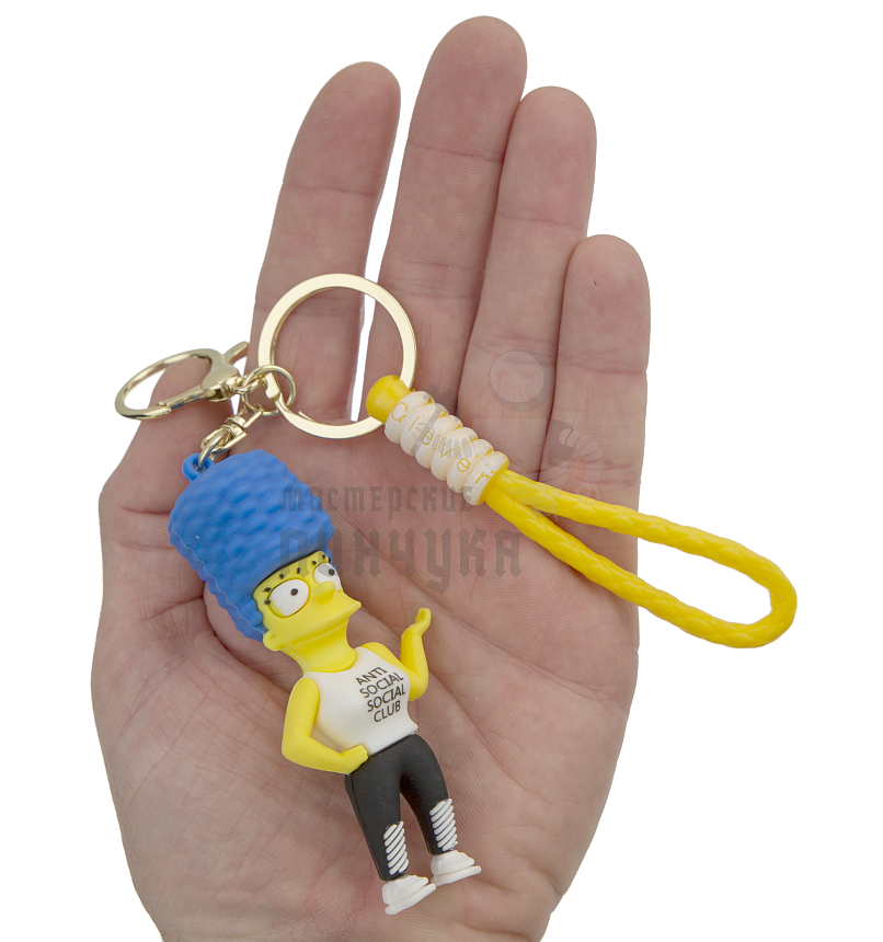 Брелок для ключей "Симпсоны : Мардж" + карабин