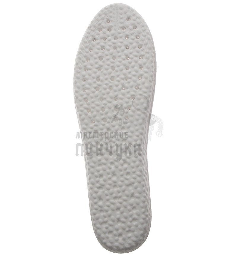 Стельки для обуви "Nateno", цв.серо-белый, р-р 40-46