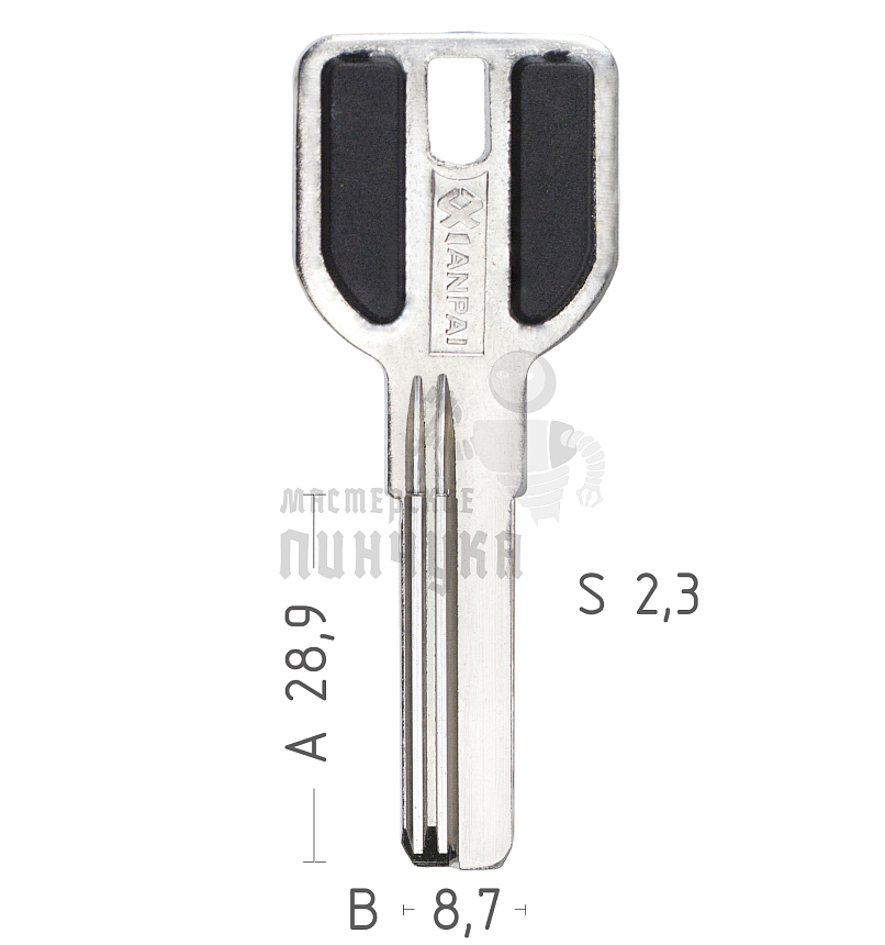 MCM-2D 2П. 29MM п/бронь (черный) КНР //