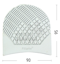 Набойка PILIGRIM Н0018, цв.белый - Чертеж