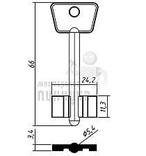 TLU12D (желтый) - Чертеж