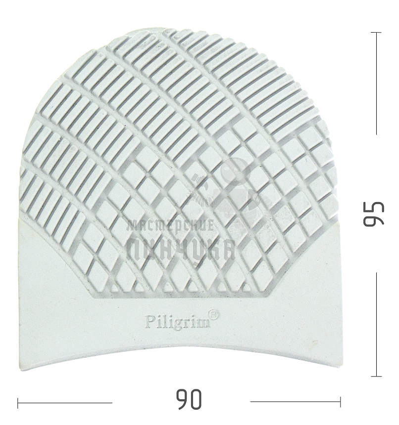 Набойка PILIGRIM Н0018, цв.белый