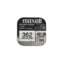 Батарейка часовая MAXELL SR721SW 362 BL1 - Чертеж