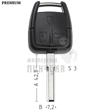Корпус CHEVROLET S22 HU43 3кн КНР - Чертеж
