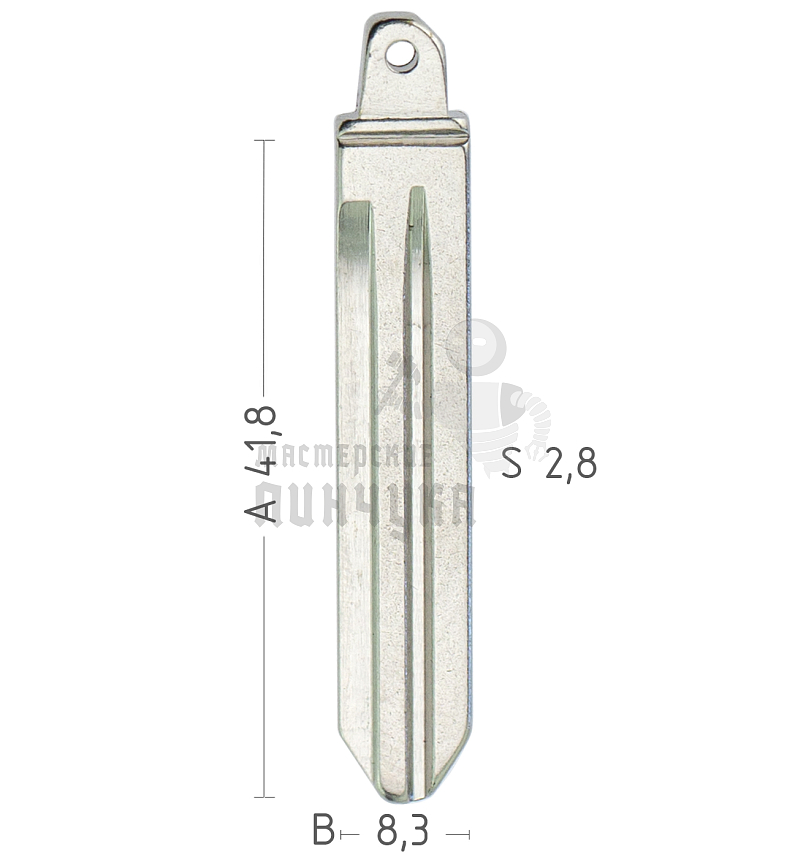 Лезвие №110 HYN14R KIA K3 КНР