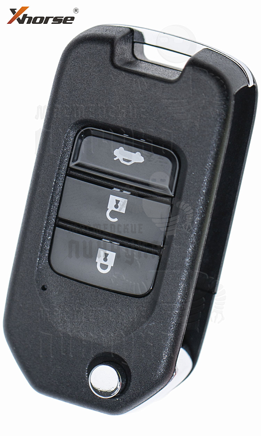 Универсальный ключ с Д/У серии XK в стиле HONDA 3кн без встроенного чипа КНР