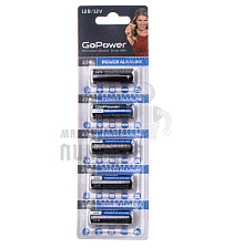 Батарейка GoPower A23 BL5 Alkaline 12V (5/100/1000) - Чертеж