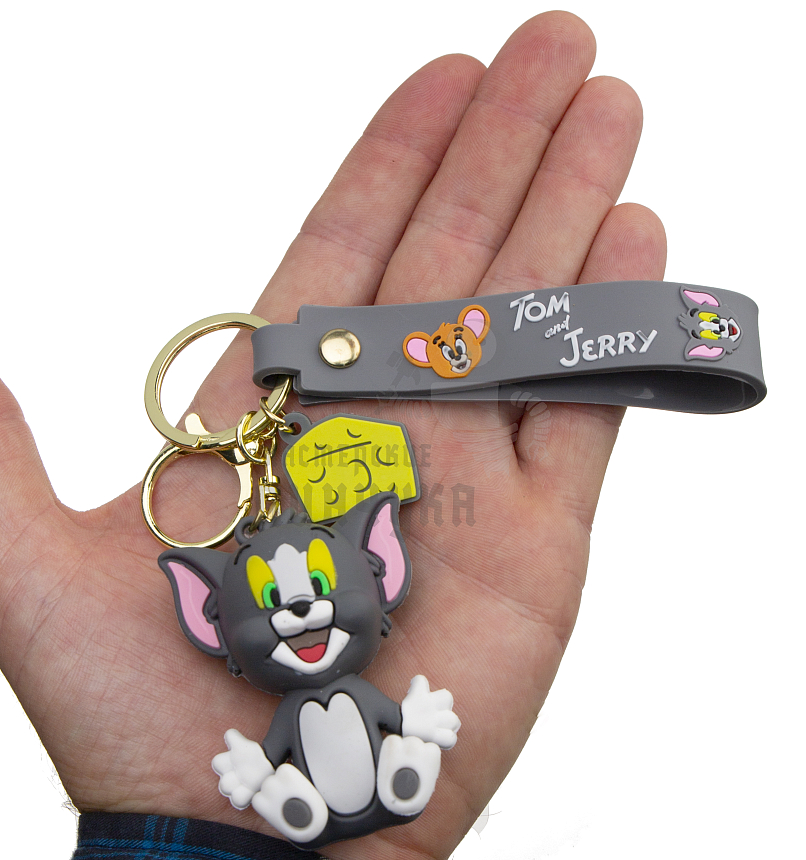 Брелок для ключей "Кот Том" + карабин