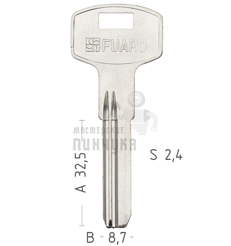 FUARO-2 2паза 32.7x8.75x2.4 КНР
