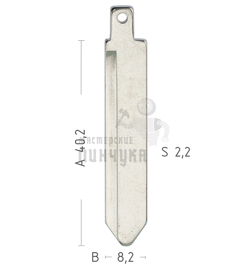 Лезвие №139 NSN13 SGMW WuLing HongGuang S КНР