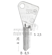 VC51  VAC87  VA132  - Чертеж