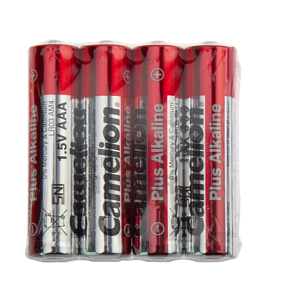 Батарейка Camelion LR03 Shrink 4 Plus Alkaline (4/40/200)
