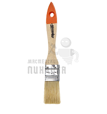 Кисть плоская Slimline 1" (25 мм), натуральная щетина, деревянная ручка Sparta - Чертеж