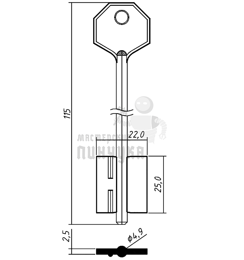 KLS4D (силумин)