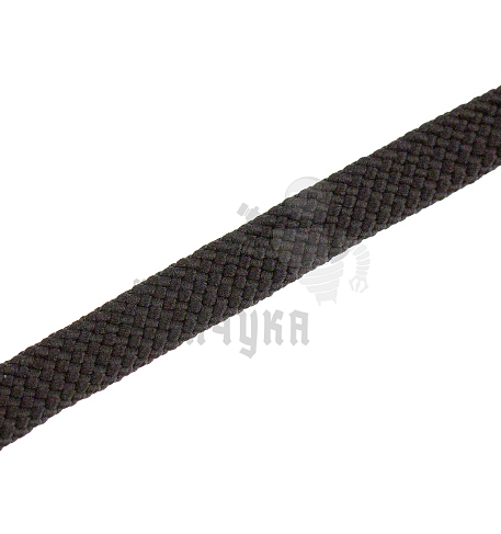 Шнурки плоские (тип 40), 80см, цв.черный 