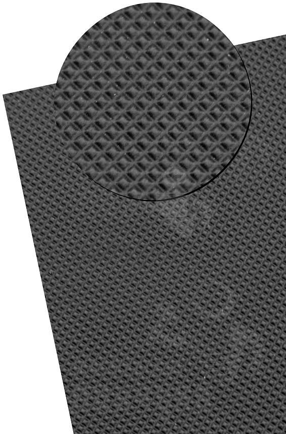 Профилактика лист. "Пирамида" 380*570*1,3 черный