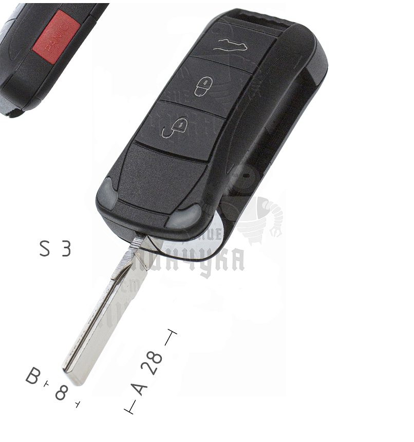 Корпус PORSCHE S07 3+1кн КНР