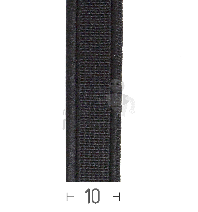 Резинка башмачная 10мм. Черная