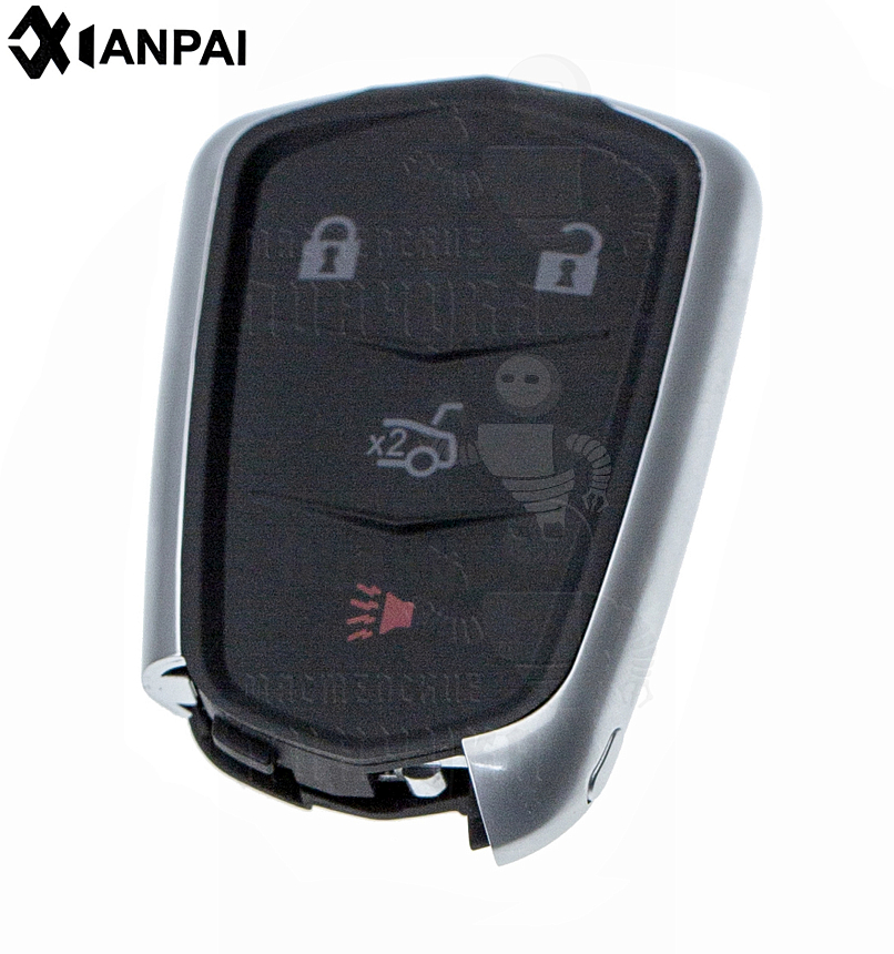 Корпус ключа OP11 HF66 HU100 3кнопки + паника КНР ///  CADILLAC