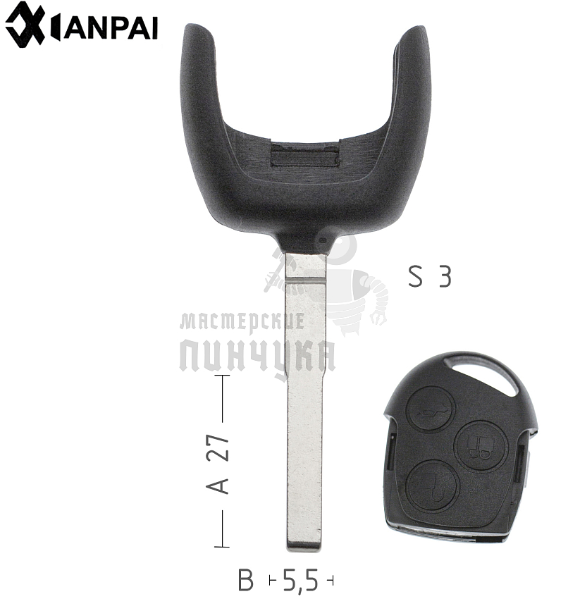 Лезвие FO-24 HU101 HF65 рога КНР