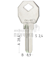 CVL-9D CVL5R CV9 - Чертеж