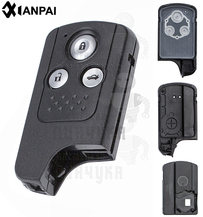 Корпус ключа HOND-31 HON66 HD58 3 кнопки КНР  HONDA